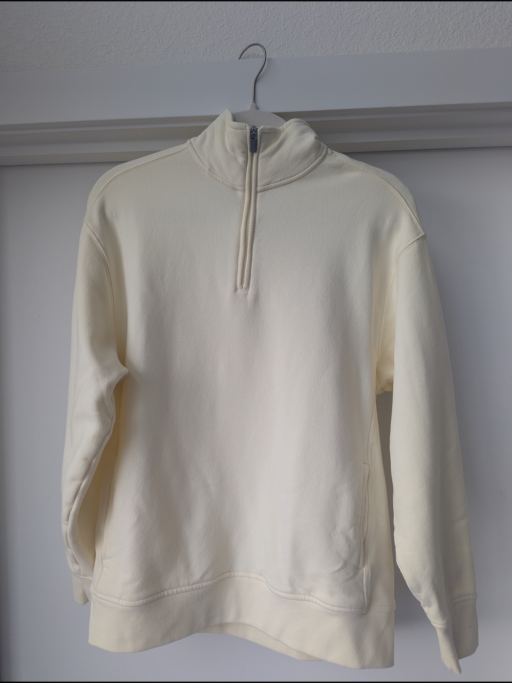 Athleta Forever Fleece 1/4-Zip Pullover Sweater